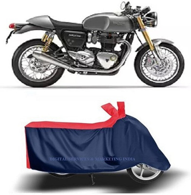 DSAMI Two Wheeler Cover for Triumph(Thruxton 1200 R, Blue)