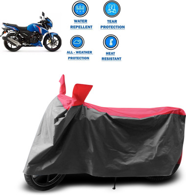 CODOKI Two Wheeler Cover for TVS(Apache RTR 180, Grey)