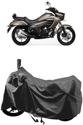 SUGASHRI Waterproof Two Wheeler Cover for Suzuki(intruder 150, Grey)