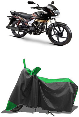 SUGASHRI Waterproof Two Wheeler Cover for Mahindra(Centuro XT, Green, Black)