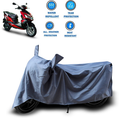 CODOKI Two Wheeler Cover for Okinawa(i-Praise, Grey)