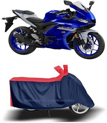 DSAMI Two Wheeler Cover for Yamaha(YZF R3 BS6, Blue)