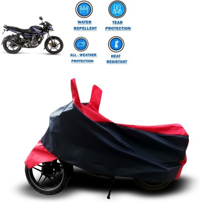 CODOKI Two Wheeler Cover for Bajaj(Pulsar 135 LS DTS-i, Red)