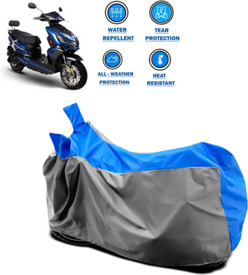 CODOKI Two Wheeler Cover for Okinawa(Praise, Grey)