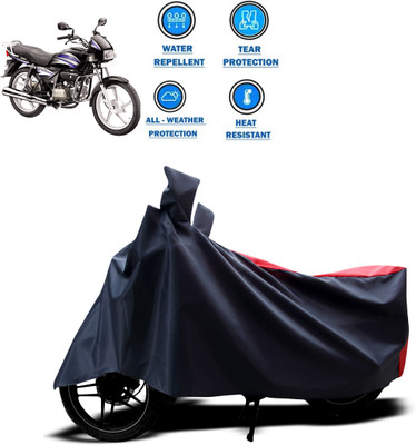 CODOKI Two Wheeler Cover for Hero(Splendor Pro, Red)