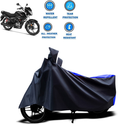 PAGORA Two Wheeler Cover for Hero(Glamour BS6, Blue)