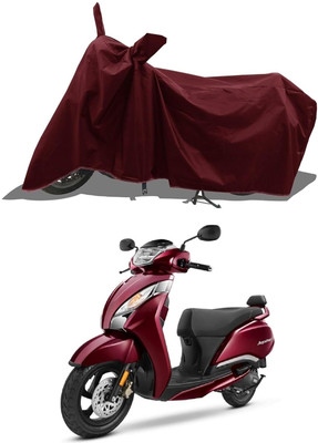 KANISHA ENTERPRISES Waterproof Two Wheeler Cover for TVS(Jupiter, Maroon)