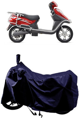 SUGASHRI Waterproof Two Wheeler Cover for Hero(Electric Flash BS6, Blue)
