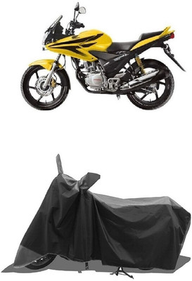 SUGASHRI Waterproof Two Wheeler Cover for Honda(CBF Stunner, Grey, Black)