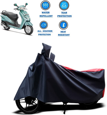 PAGORA Two Wheeler Cover for Hero(Moto Corp Duet, Red)