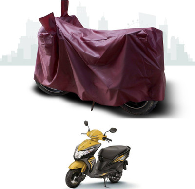 SK AUTO Two Wheeler Cover for Honda(Dio, Maroon)