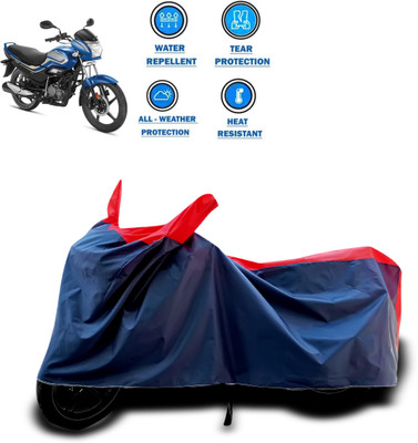 PAGORA Two Wheeler Cover for Hero(MotoCorp Super Splendor, Red)