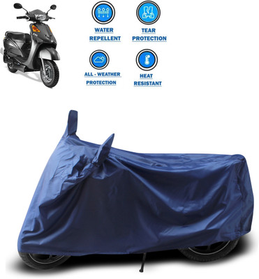 CODOKI Two Wheeler Cover for Indus(Yo Style, Blue)