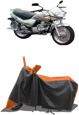 SUGASHRI Waterproof Two Wheeler Cover for LML(Freedom, Orange, Black)