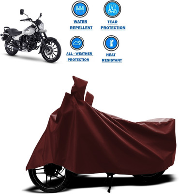CODOKI Waterproof Two Wheeler Cover for Bajaj(Avenger 220 Street, Maroon)