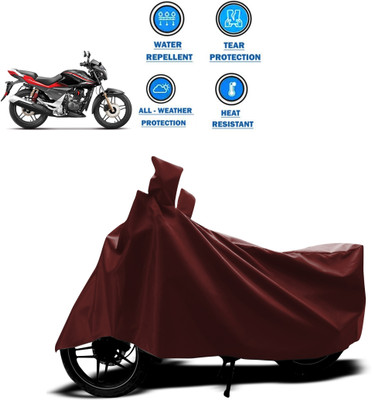 PAGORA Waterproof Two Wheeler Cover for Hero(CBZ Extreme, Maroon)