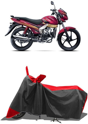 SUGASHRI Waterproof Two Wheeler Cover for Mahindra(Centuro Rockstar, Red, Black)
