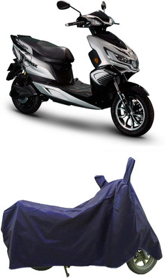 Coxtor Waterproof Two Wheeler Cover for Okinawa(i-Praise, Blue)