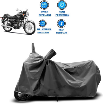 CODOKI Two Wheeler Cover for Hero(Splendor Pro Classic, Grey)