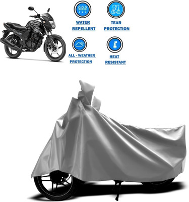 CODOKI Two Wheeler Cover for Yamaha(SZ R, Silver)