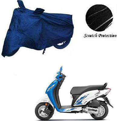 SK AUTO Waterproof Two Wheeler Cover for Honda(Activa i, Blue)