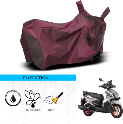GOSHIV-car and bike accessories Waterproof Two Wheeler Cover for Yamaha(RayZR 125, Maroon)