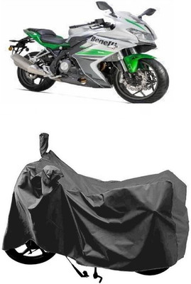 SUGASHRI Waterproof Two Wheeler Cover for Benelli(302R, Grey)
