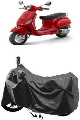 SUGASHRI Waterproof Two Wheeler Cover for Piaggio(Vespa, Grey)