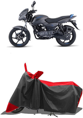 SUGASHRI Waterproof Two Wheeler Cover for Bajaj(Pulsar 125 Neon, Red, Black)