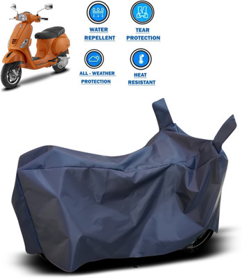 CODOKI Two Wheeler Cover for Piaggio(Vespa SXL 125, Blue)