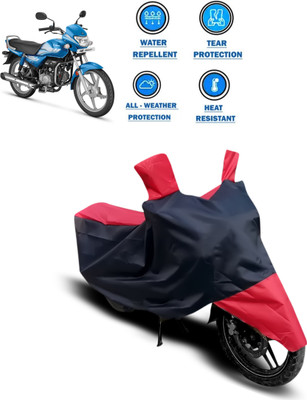 CODOKI Two Wheeler Cover for Hero(HF, Red)