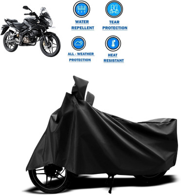 PAGORA Two Wheeler Cover for Bajaj(Pulsar AS 150, Black)