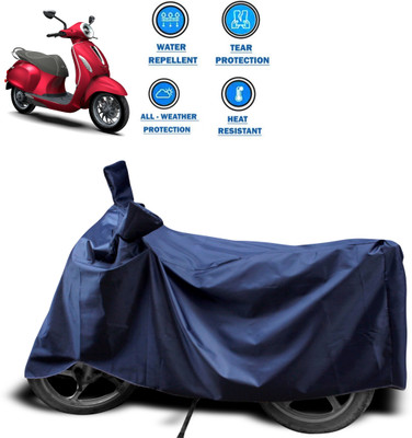 PAGORA Two Wheeler Cover for Bajaj(Chetak, Blue)