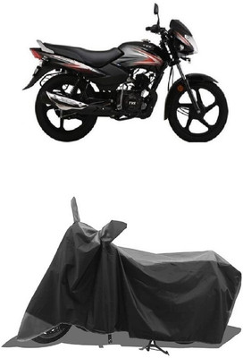 SUGASHRI Waterproof Two Wheeler Cover for TVS(Sport ES, Grey, Black)