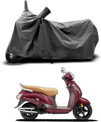 AUTOCAD Waterproof Two Wheeler Cover for Suzuki(Access 125, Grey)