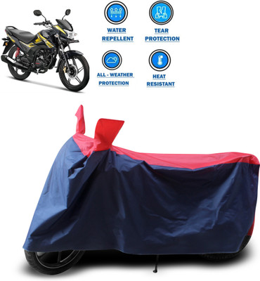 PAGORA Two Wheeler Cover for Honda(CB Shine, Red)