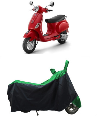 Coxtor Waterproof Two Wheeler Cover for Piaggio(Vespa LX 125, Green)