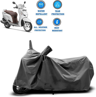 CODOKI Two Wheeler Cover for Honda(Aviator, Grey)
