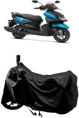 SUGASHRI Waterproof Two Wheeler Cover for Yamaha(RayZR 125 BS6, Black)