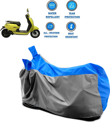 CODOKI Two Wheeler Cover for Okinawa(Lite, Grey)