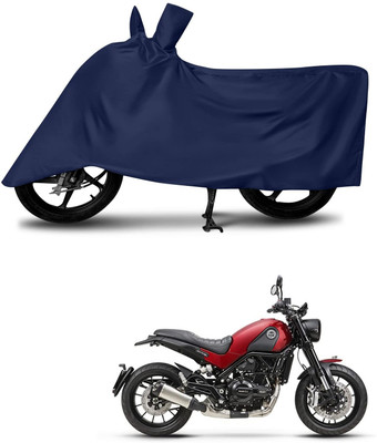 SK AUTO Two Wheeler Cover for Benelli(Leoncino, Blue)