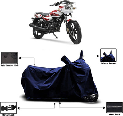 SK AUTO Two Wheeler Cover for TVS(Phoenix 125, Blue)