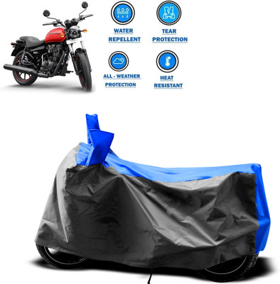 CODOKI Two Wheeler Cover for Royal Enfield(Thunderbird 350, Grey)