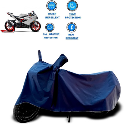 CODOKI Two Wheeler Cover for TVS(Apache RR 310, Blue)