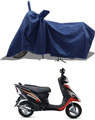 SK AUTO Two Wheeler Cover for TVS(Scooty Streak, Blue)