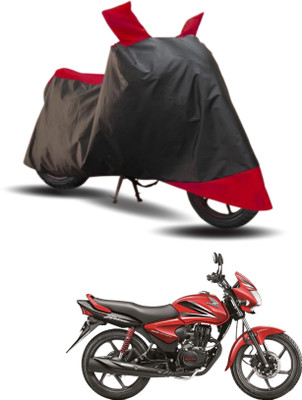 SK AUTO Two Wheeler Cover for Honda(CB Shine SP, Red, Black)