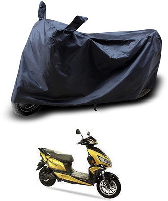 SK AUTO Two Wheeler Cover for Okinawa(i-Praise, Grey)