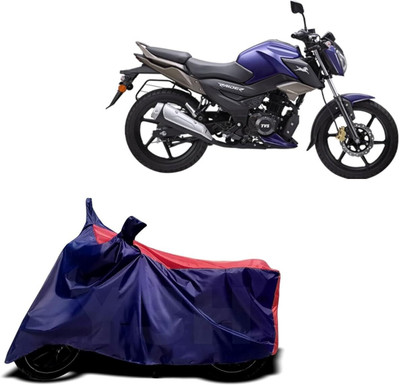 SK AUTO Waterproof Two Wheeler Cover for TVS(Raider, Red, Blue)