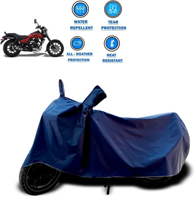 PAGORA Two Wheeler Cover for Bajaj(Avenger, Blue)