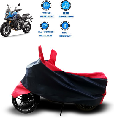 CODOKI Two Wheeler Cover for CFMoto(650MT, Red)